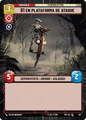 B1 en plataforma de ataque HyperSpace