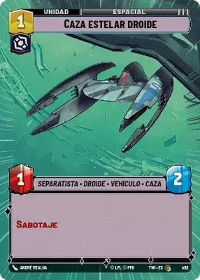 Caza estelar droide HyperSpace