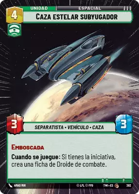 Caza estelar subyugador HyperSpace