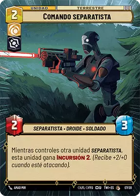 Comando separatista HyperSpace