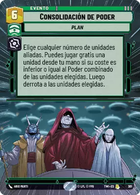 Consolidación de poder HyperSpace