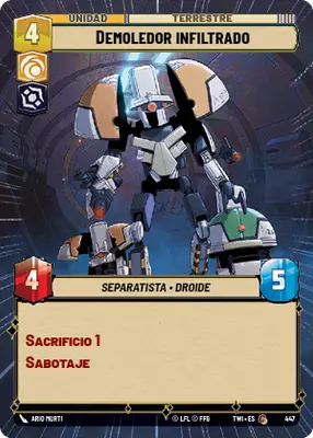 Demoledor infiltrado HyperSpace