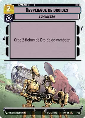Despliegue de droides HyperSpace