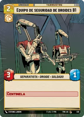 Equipo de seguridad de droides B1 HyperSpace