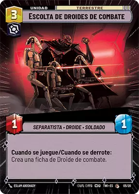 Escolta de droides de combate HyperSpace