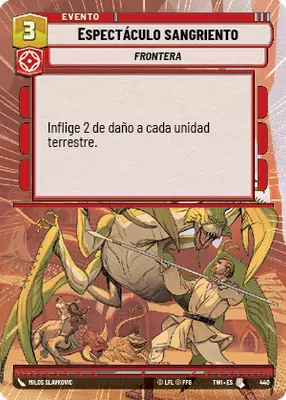 Espectáculo sangriento HyperSpace