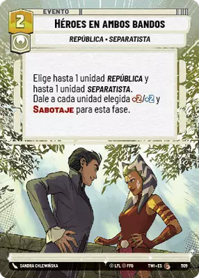 Héroes en ambos bandos HyperSpace