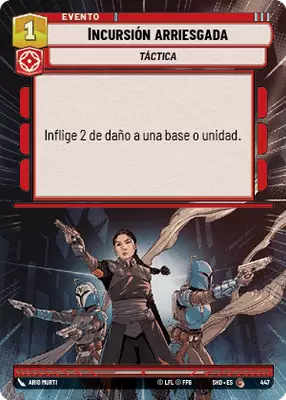 Incursión arriesgada HyperSpace