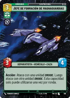 Jefe de formación de magnaguardias HyperSpace