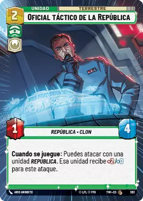 Oficial táctico de la República HyperSpace