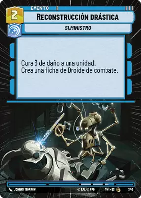 Reconstrucción drástica HyperSpace