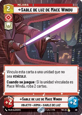 Sable de luz de Mace Windu HyperSpace