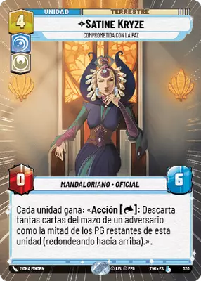 Satine Kryze HyperSpace