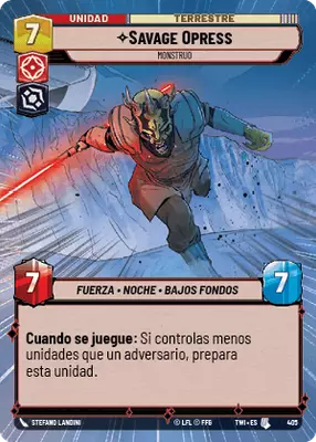 Savage Opress HyperSpace