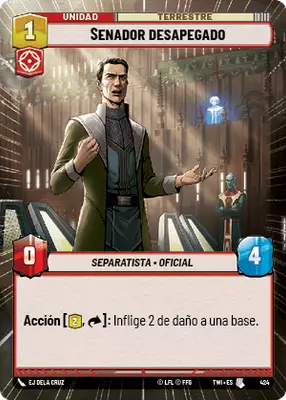 Senador desapegado HyperSpace