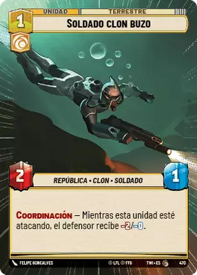 Soldado clon buzo HyperSpace