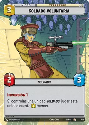 Soldado voluntaria HyperSpace