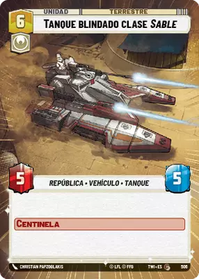 Tanque blindado clase Sable HyperSpace