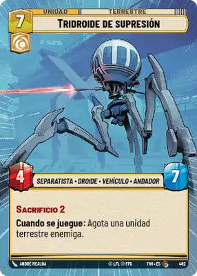 Tridroide de supresión HyperSpace