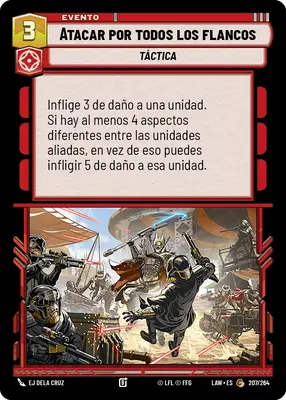 Atacar por todos los flancos