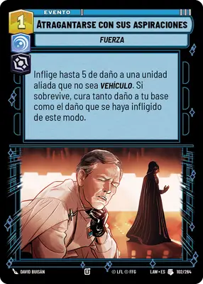 Atragantarse con sus aspiraciones