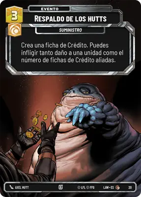 Respaldo de los hutts