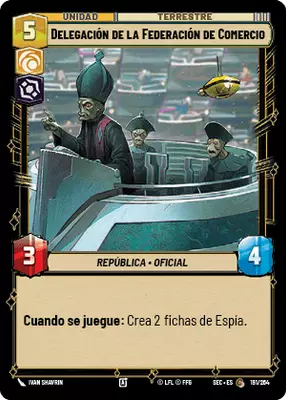Delegación de la Federación de Comercio