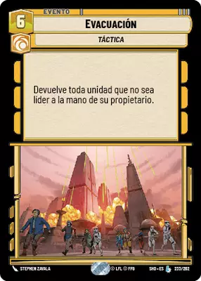 Evacuación