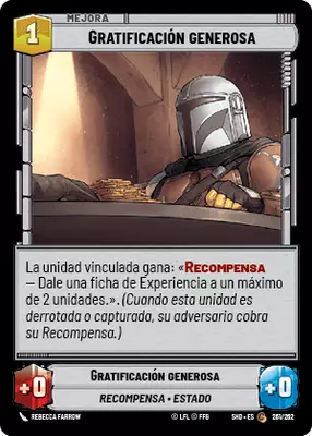 Gratificación generosa