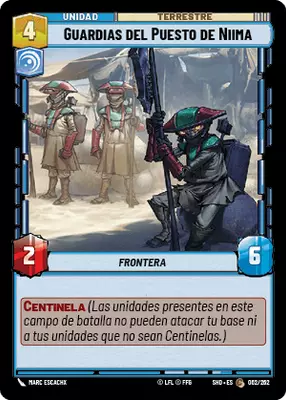 Guardias del Puesto de Niima