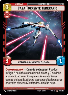Caza Torrente temerario