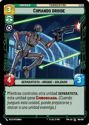 Comando droide