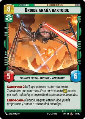 Droide araña baktoide
