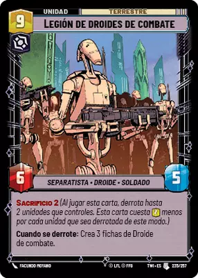 Legión de droides de combate