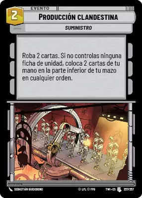 Producción clandestina
