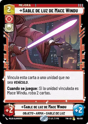 Sable de luz de Mace Windu