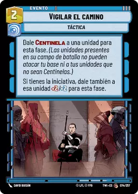 Vigilar el camino